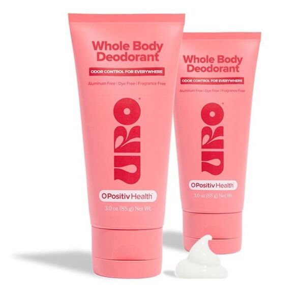 Bundle of 2 - O Positiv URO Intimate Deodorant Cream 3oz - Picture 1 of 7